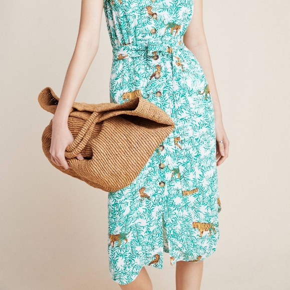 SOLD OUT Maeve Catherine Shirtdress Like new - Picture 3 of 8